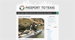 Desktop Screenshot of passporttotexas.org